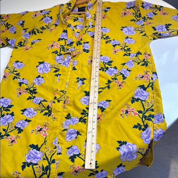 Cotton-On Floral Yellow Kimono Jacket Size Extra Small - Picture 5 of 5